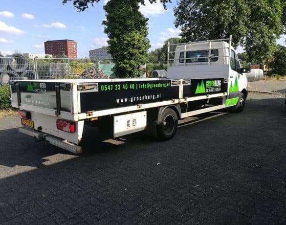 Aanhangwagen reclame