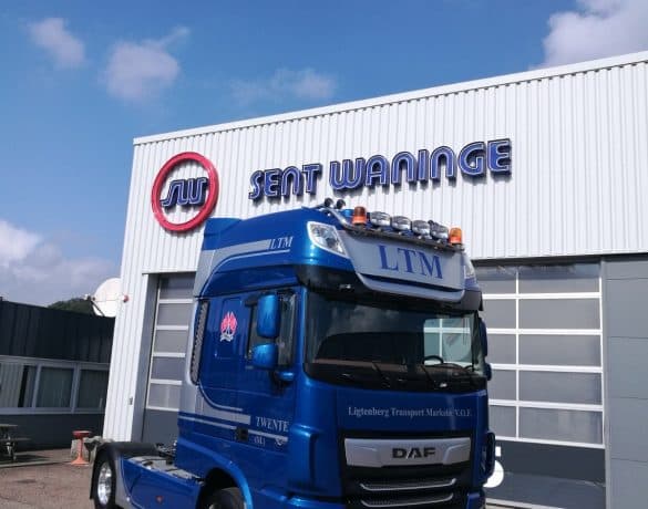 Vrachtwagen reclame