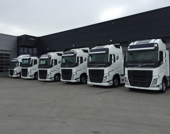 Vrachtwagen bestickering