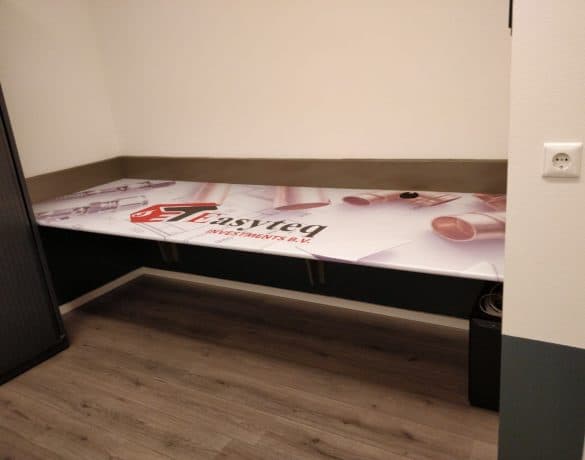 Privacy folie kantoor